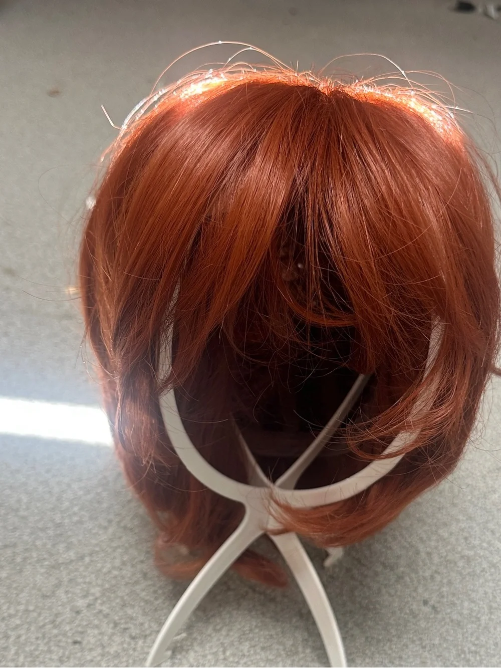 Short Reddish Brown Costume Cosplay Wig